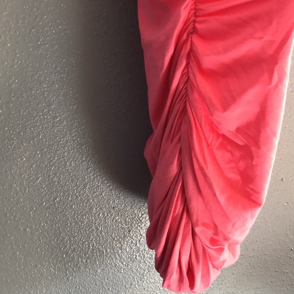 Express Pink Bandage Cut Out Dress - Picture 5 of 7